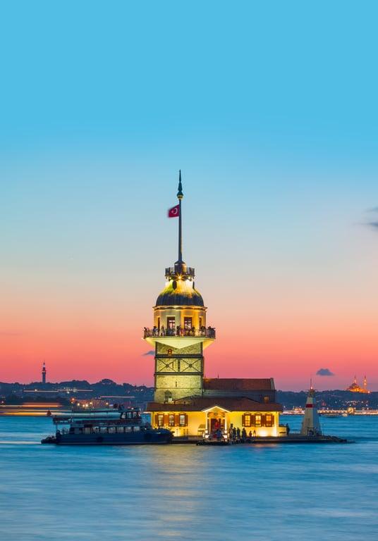 The Maiden's Tower in Istanbul